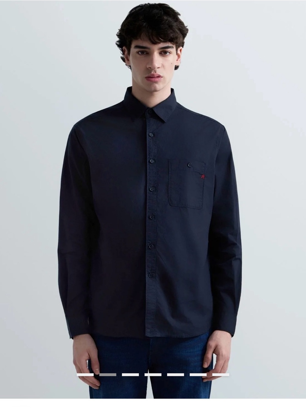 Replay men's regular-fit, long-sleeve shirt (style code M4972B.000.83214
.